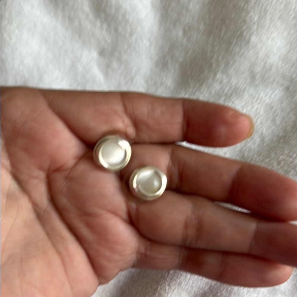 Pearl Stud Earrings